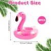 8pcs Inflatable Pool Drink Holder Floating Coasters Multi Shape Swimming