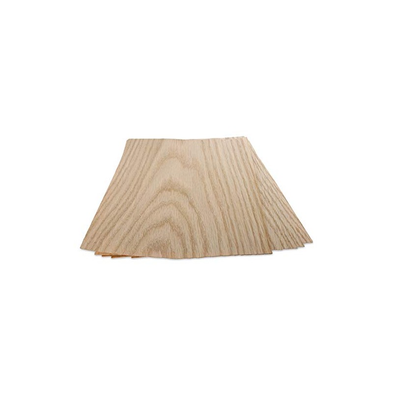 WoodPress® 6 Sheets A4 Real Oak Wood Veneer 21cm x