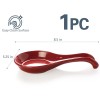 ONEMORE Ceramic Spoon Rest for Stove Top - Extra Wide