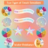 Eowppue 30 PCS Calm Strips - Textured Anxiety Stickers for