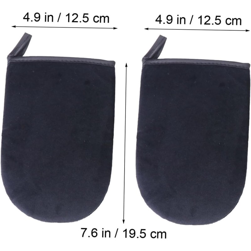 FRCOLOR 2piezas Aplicar Guantes Autobronceador Guante Autobronceador Negro Aplicadores De