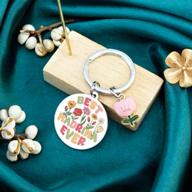 Godmother Proposal Gift Madrina Gifts Keychain from Godchild for Women Aunt Cute Godmom Mothers Day Christmas Birthday Idea Present