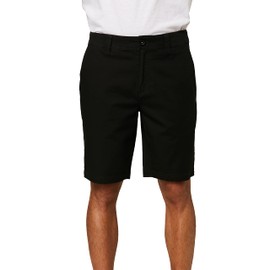 O'NEILL Men's Shorts Fixed Waist 20 Inch Outseam Black/Jaxon Stretch 34