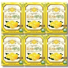 1 Lemon per Day Organic Lemon Juice 20g x 14 sachets, 6 boxes / 1일1레몬 유기농 레몬즙 20g x 14포 6박스