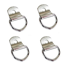 4 Pack Heavy Duty Saddle Repair 3/4" Clip & Dee 5/8" D-Ring