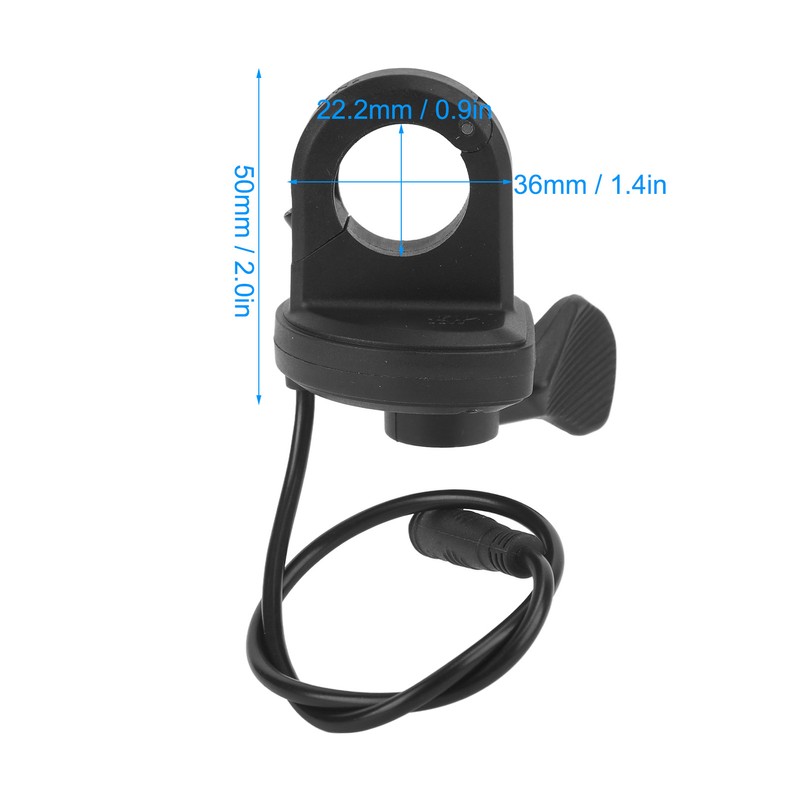 Electric Bicycle Thumb Throttle Speed Control Accelerator Throttle for Bafang