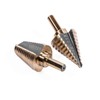 Stark USA 9-Pieces Step Drill Bit Set Unibit, Titanium Coated,