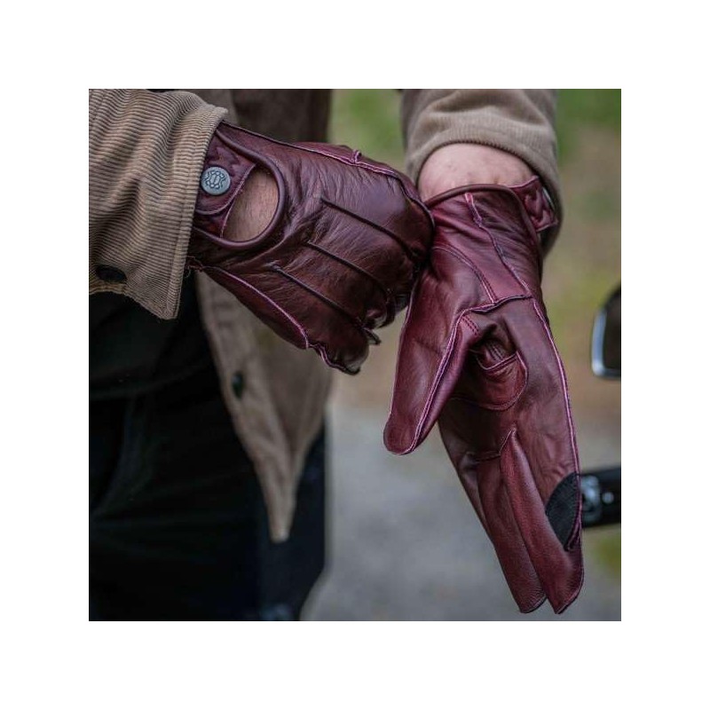 Mycl Turell Easy Rider Motorcycle Gloves Men's Genuine Leather Motorcycle