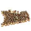 100Pcs Rivet Insert Nut M10 Carbon Steel Color Plated Zinc