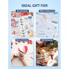 2 Tape Doble Cara Para Scrapbook,con 1 Repuesto,cinta Doble Color