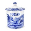 Spode - Blue Italian Sugar Canister 15cm
