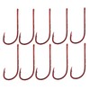 Gamakatsu Hooks LS-5213 Red Worm Hooks Size 4 Pack of