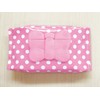 Nishiki Kasei Portable Wipes Lid, Minnie Pink, Prevents Dry Wipes