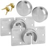 American/Master Lock (2) Hidden Shackle and Hasp Combo A801 -