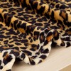 MACEVIA Flannel Fleece King Blanket for Couch, Leopard Print Blanket