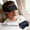 Vynix® Sleep Mask for Men Women - 100% Blackout Eye