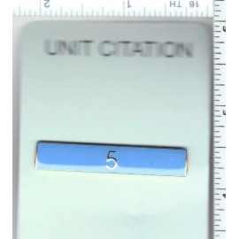 New York City Police Department - Unit Citation Bar - won 5-Times