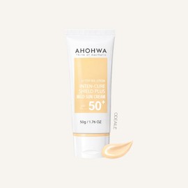 Wow Aowa Sun Cream Inten-Cure Shield Plus Mild Sun Cream 50g Inten-Cure Shield Plus Mild Sun Cream 50g / 아오와 선크림 인텐-큐어 쉴드 플러스 마일드 선크림 50g 인텐-큐어쉴드플러스마일드선크림 50g
