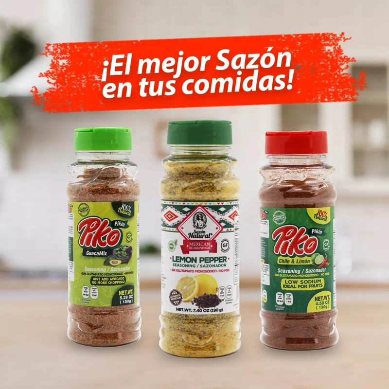 Sazonador Cajun De 600g Sazon Natural Especias Y Condimento Para