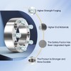 OCPTY 5x5.5 to 5x5.5 Wheel Spacers 2 inch 5x139.7 for