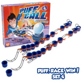 Drumond Park Puff Ball 4 Kids Action Game - EXTREME | Family Board Games For Kids | Children Action Game Suitable for Boys & Girls Ages 6 7 8 9+ Years