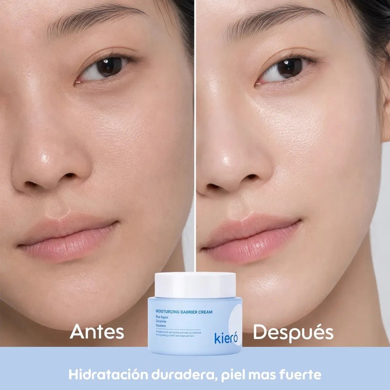 Crema Facial Hidratante Kiero Ceramidas Y Escualano Todo Tipo De