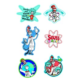 Jumbo Dr. Seuss Science Cutouts - 6 Pieces