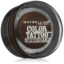 Maybelline Eyestudio ColorTattoo Leather 24HR Cream Eyeshadow, Chocolate Suede, 0.14 oz.