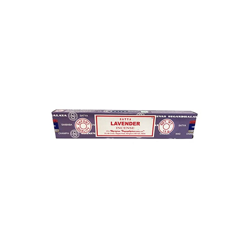 Sai Baba Nag Champa Lavender 15 gram Packet, 1 Box