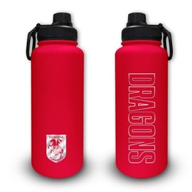 St George Dragons NRL Rugby League Stainless Steel 960ml Drink Bottle