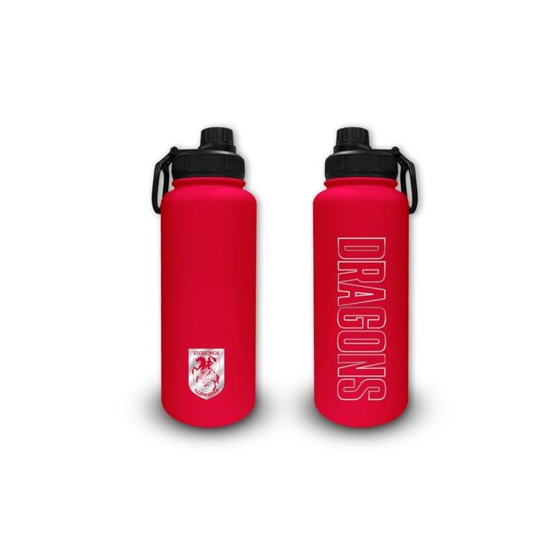 St George Dragons NRL Rugby League Stainless Steel 960ml Drink