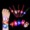 30 Pulseras Con Luces Led Para Niños Que Brillan