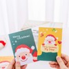 EXCEART Bag 24 Pieces Christmas Pocket Notebooks Cute Snowman Memo