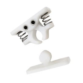 Caravan Door Holder Plastic Static Caravan Accessories Catch Door Retainer Sprung Door Stop for Motorhomes Boat White
