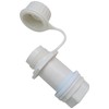 Cooler Replacement Threaded Drain Plug, Threaded Drain Plug with Plastic