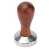 53mm Coffee Tamper with Wooden Handle Stainless Steel Coffee Powder