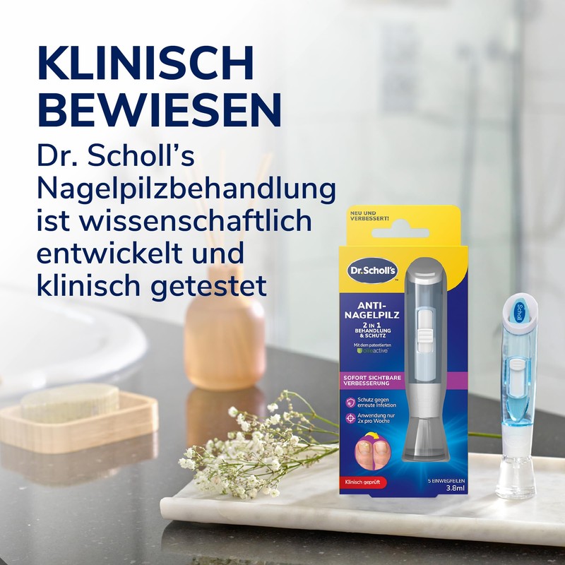 Scholl 2-in-1 Pen for Nail Fungus