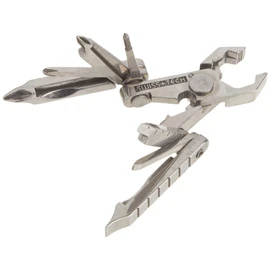 SWISS+TECH ST53100 Stainless Steel 19-in-1 Key Chain Multi Tool, Polished Finish (Single Pack)