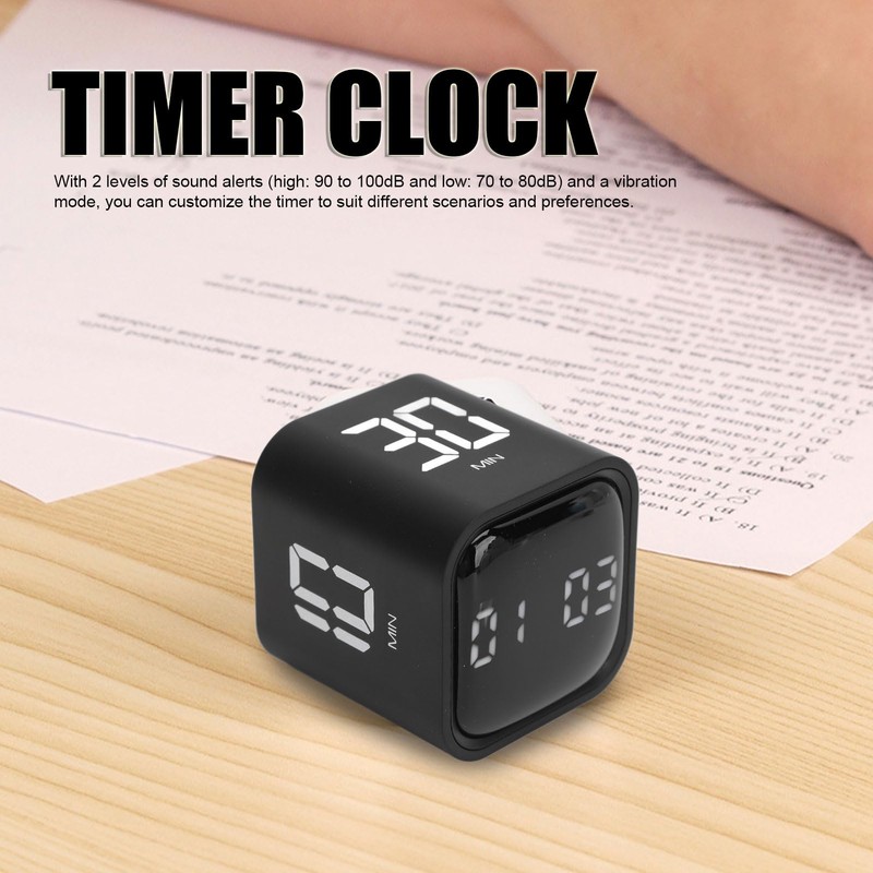 Productivity Timer, Gravity Cube Timer, Study Timer, Suitable for Cooking,