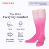 Comrad Double Dip Nylon Knee High Socks - 15-20mmHg Graduated