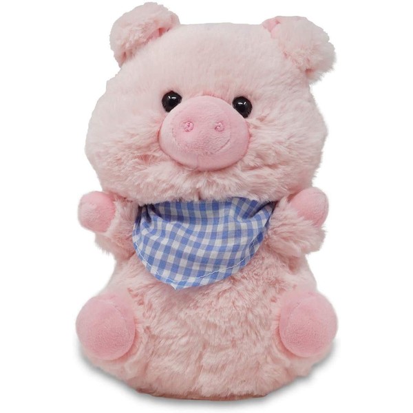 Cuddle Barn - Sweet Cheeks Piggy | Animated Stuffed Animal Plush Toy Twirls Around to Old Macdonald, 9"