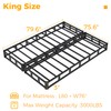 Split King Box Spring 3 Inch Low Profile Heavy Duty