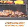 Replacement Part for Masterbuilt Gravity Series Fan with Hopper Door