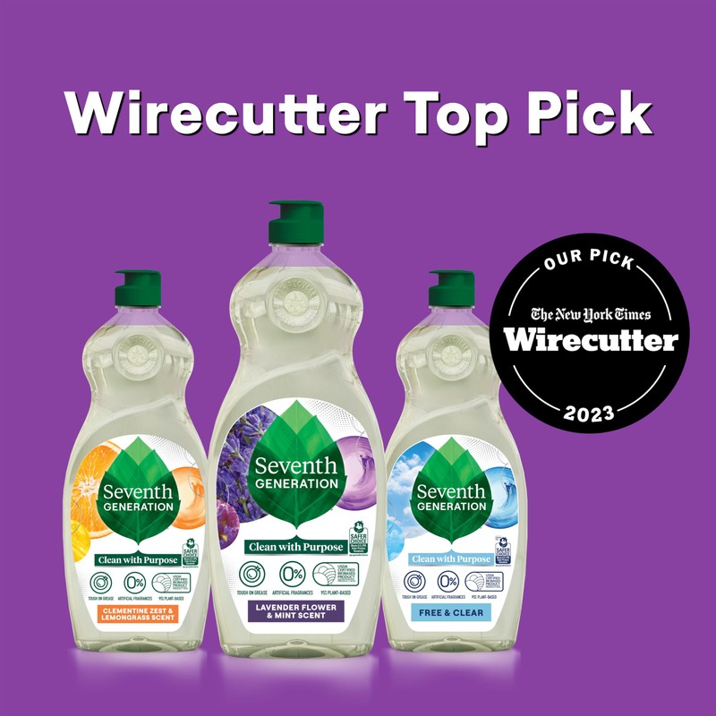 Seventh Generation Hand Dish Wash Refill, Lavender Floral & Mint,