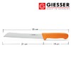Giesser seit 1776 - Made in Germany - Brotmesser orange,