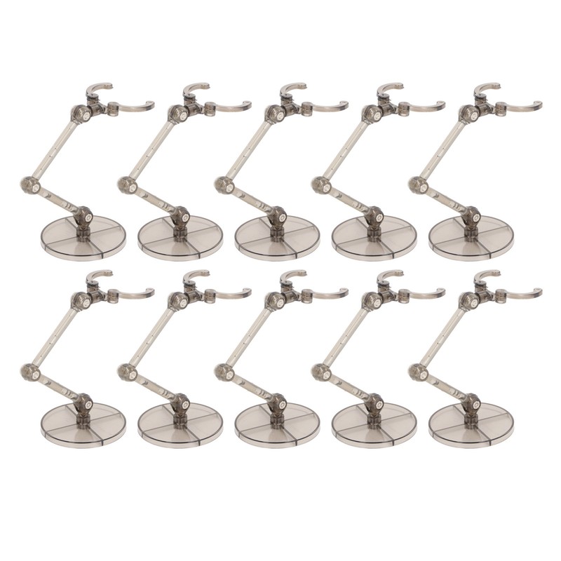 10 Sets Doll Stands Display Holders Action Figure Stand Mini