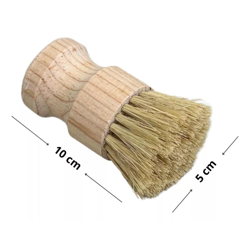 Flor de Coco Escobeta Con Cerdas De Fibra Natural Flor