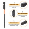 sourcing map T8 Torx Head Screwdriver Bit 4" (100mm) Long