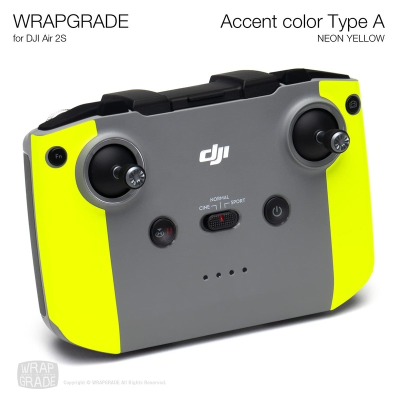 Wrapgrade Skin Compatible with DJI Air 2S, Accent Colour A
