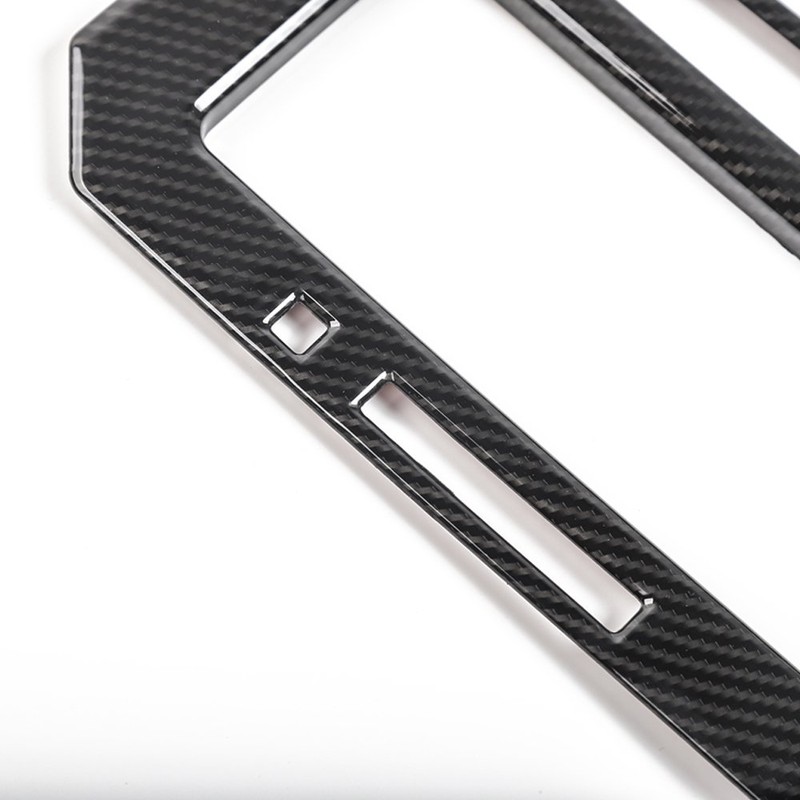 Voodonala Carbon Fiber Grain Cab Gear Shift and Cup Holder